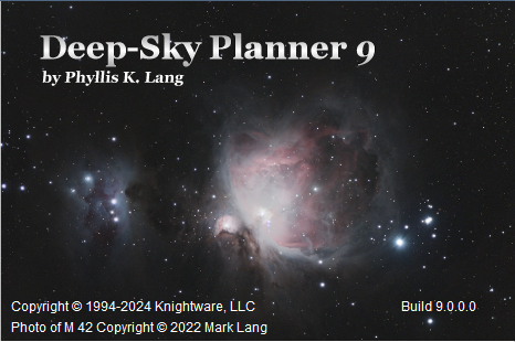 astronomy software Deep-Sky Planner